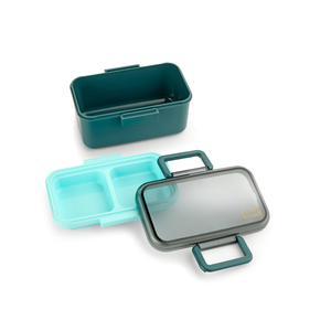 <b>Plastic</b> splittr lunch <b>box</b> durable food storage container multiple compartments lightweight design convenient for school office - Product Image 6