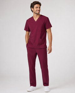 Wholesale Hospital Uniforms Medical <b>Scrub</b> <b>Sets</b> for Men Customised Uniforms <b>Sets</b> Straight Pants <b>Scrubs</b> Uniform - Product Image 3