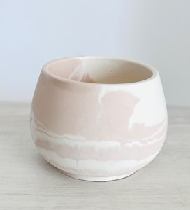 Recipiente de Cerámica Artesanal para Velas, Acabado Mármol, Dos Tonos, Múltiples Mechas, Larga Duración, Elegante Decoración de Lujo para el Hogar, Centro de Mesa - Product Image 3