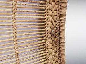 Stylish Oval Rattan Wall <b>Mirror</b> Natural Woven Frame Ideal For Bedroom Living Room And Entryway Boho Interior Decor From India - Product Image 3