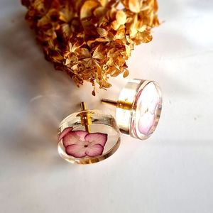 ลูกบิดลิ้นชักเรซิ่นรูปดอกไฮเดรนเยียสีชมพู ดีไซน์เรียบง่ายสไตล์ยุโรปสมัยใหม่ เป็นมิตรกับสิ่งแวดล้อม - Product Image 4