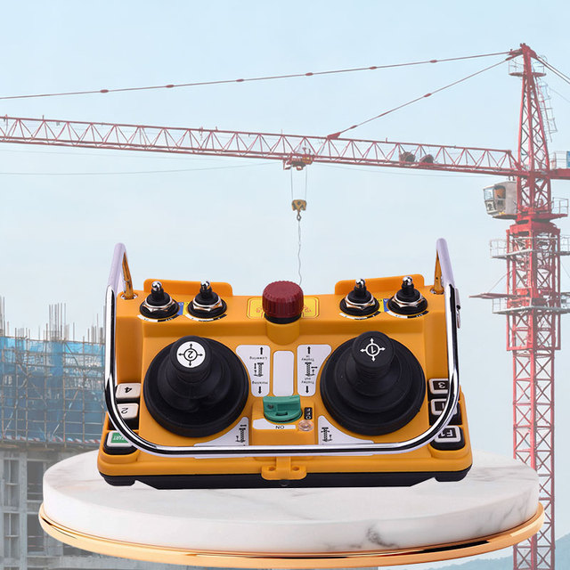 JYRDI F24-60 Industrial Remote Control and Joystick Remote Control Wireless for Bomb Disposal Robot Safe and Efficient