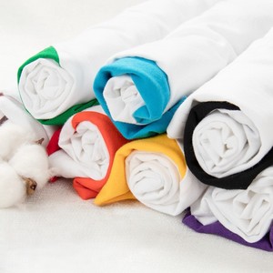 เสื้อยืดแขนสั้นคอตตอนแท้ OEM 100% แบบแร็กแลน รับสั่งทำชุดยูนิฟอร์มพนักงาน พิมพ์โลโก้ คอกลม ชุดทีม เสื้อยืดแร็กแลนผ้าฝ้ายแท้ - Product Image 2