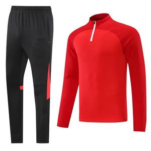 Survêtement de football à demi-zip, nouveau style, haute qualité, pour hommes, veste d'entraînement à manches longues pour équipes de football - Product Image 3