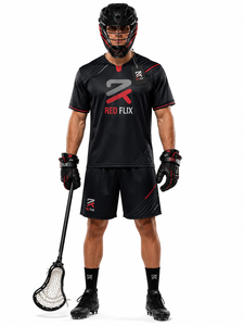 Uniforme profesional de lacrosse diseñado con materiales ligeros para mayor velocidad, comodidad y un rendimiento atlético confiable en cada partido. - Product Image 4