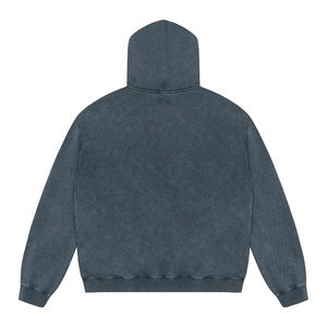 Sweat-shirt personnalisé Glory Custom Streetwear, logo personnalisé, effet vintage, manches longues, 100% coton, unisexe - Product Image 2