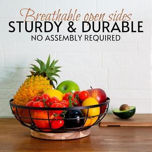 Cesta de hierro para papelería, archivador, revistas, periódicos - Product Image 1