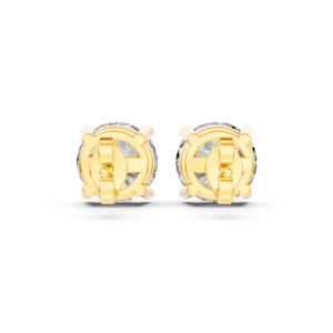Boucles d'oreilles en or massif 14K 9K 10K 18K avec diamants de laboratoire certifiés IGI, fabricant de bijoux fins éthiques RJC ODM OEM, vente en gros EA501914 - Product Image 3