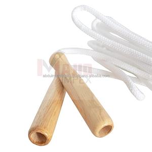 Corde à sauter corde à sauter de Fitness avec Logo personnalisé poignée en bois de haute qualité disponible en tailles et couleurs personnalisées - Product Image 3