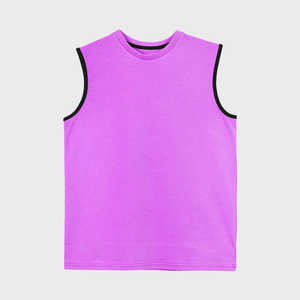 Camiseta sin Mangas Unisex Más Vendida, Personalizada, 100% Algodón, Gráfica, Oversize, Informal, para Hombre, Transpirable, Tejida - Product Image 4