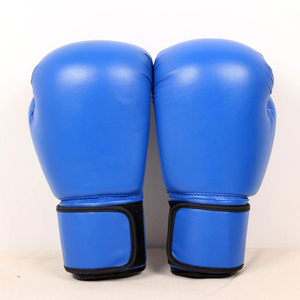 Gants de boxe en cuir noir à lacets avec sangle de poignet réglable pour adultes, qualité supérieure, dernier design avec OEM ODM - Product Image 5