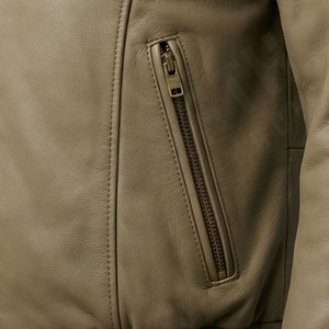 Veste en cuir pour homme NAI-0468A, style motard, manteau tendance, vente en gros, vêtements de protection pour la moto, couleur personnalisable - Product Image 5