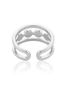 Anillo de compromiso de plata de ley vintage con diseño de ojo turco, diamante CZ y engaste de garra, ideal para bodas, fiestas, ocasiones y como regalo de aniversario. - Product Image 4