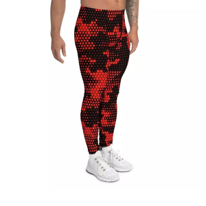 Leggings de Cintura Alta para Hombre, Sin Costuras, de Algodón/Fibra de Bambú, Cintura Elástica, Transpirables, para Fitness, Personalizables, a un Precio Muy Bajo y de Alta Calidad - Product Image 5