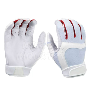 Nouveaux Gants de Frappeur de Baseball Personnalisés 2026 – Anti-Vibration, Rembourrés, en Cuir, pour Softball – Vente en Gros - Product Image 4