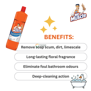 Limpiador de Baño Regular, Fórmula Potente para Eliminar Residuos de Jabón, Cal y Suciedad, 900 ml, Fragancia Duradera, Fácil de Usar - Product Image 4