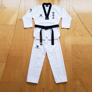 Uniforme de Taekwondo OEM 100% Algodón, Ropa de Artes Marciales, Uniformes de Boxeo, Trajes de Entrenamiento de Boxeo y Taekwondo - Product Image 1