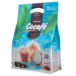 Mezcla de café instantánea con sabor a coco de alta calidad 3 en 1 COCOFE 30 Sticks 480 g/bolsa café instantáneo vietnamita REXSUN - Product Image 2