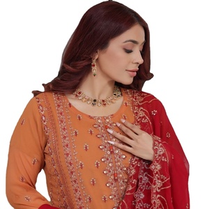 Pakistani Suits for <b>Women</b> by Designers Pakistani Salwar Kameez by Bin Hameed Vol NISHA Pakistani Dresses <b>Kurta</b> Sets for <b>Women</b> - Product Image 1