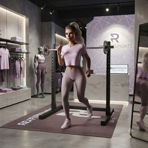 REXFITSPORTS 2026 Custom Women’s <b>Crop</b> <b>Top</b> T-Shirt Soft Stretch Gym Fitness Workout Sportswear Breathable Short Sleeve Activewear - Product Image 5