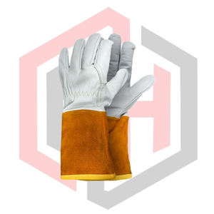 Guantes de Soldadura TIG de Poliéster, Resistentes a Cortes, Fuego, Químicos, Antiestáticos, Antidesgarros, Sin Polvo, 11 oz - Product Image 1