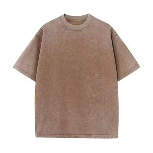 Camiseta de Manga Corta para Hombre, Corte Ajustado, Ecológica, de Secado Rápido, 100% Algodón, Tallas Grandes, Estilo Urbano, Hombros Caídos, Protección UV - Product Image 3