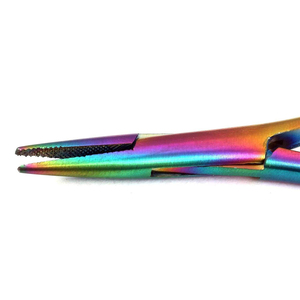 Pince Mathieu manuelle dentaire orthodontique multicolore en acier inoxydable, porte-aiguille, instruments chirurgicaux certifiés CE - Product Image 3