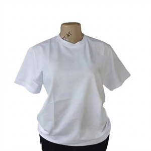 High Quality Women's Sweet Mandarin <b>Collar</b> Breathable Embroidered Floral Print Slim Fit <b>T</b>-<b>shirt</b> for Women's low price - Product Image 1