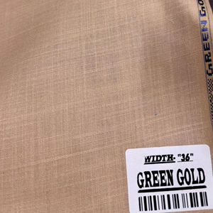 ผ้าเชิ้ตโพลีวิสโคสพรีเมียม |   สีเขียวทอง คุณภาพส่งออก ระดับนานาชาติ ราคาไม่แพง - Product Image 1