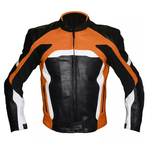 OEM % Original Men's Genuine Leather Waterproof Motorbike <b>Jacket</b> Custom-Made Auto <b>Racing</b> Winter - Product Image 1