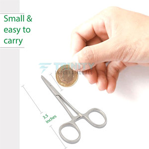 Instrument chirurgical de précision, Pince hémostatique Mosquito droite, Outil professionnel de santé, Pince hémostatique Mosquito droite - Product Image 5