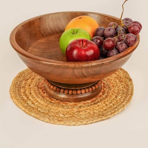 Tazón de Madera de Mango de Alta Calidad, Tazón de Madera para Ensaladas, para Servir Frutas o Exhibir en la Mesa, Proveedor Confiable, Venta al por Mayor Disponible - Product Image 5
