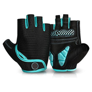 Unisex Sportswear Racing Cycling <b>Gloves</b> <b>Fingerless</b> Bike <b>Gloves</b> Anti-slip Shock-Absorbing Breathable - Product Image 2