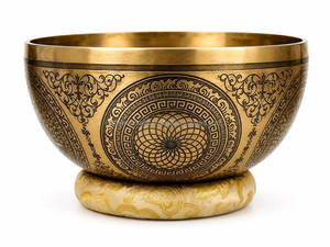 Bol chantant en bronze de qualité supérieure pour les praticiens de Reiki et les guérisseurs sonores - Product Image 3