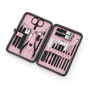 OEM Nail Care <b>Tool</b> Set Stainless Steel Manicure <b>Pedicure</b> Accessories Custom Logo Wholesale Beauty Kit - Product Image 1