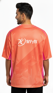 Camiseta Sublimada Extra Grande para Hombre, Estilo Urbano, Casual, Holgada - Product Image 2