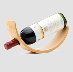 Wood Wine Bottle Holding Rack High Quality Wine <b>Storage</b> Fully Wooden Display Racks Tabletop - Product Image 4