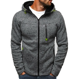 Men's Camouflage Zip-Up Hooded <b>Fleece</b> <b>Lined</b> 100% Cotton Winter <b>Jacket</b> Breathable Windproof - Product Image 1