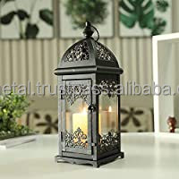 โคมไฟโลหะแขวนเทียนปรับแต่งได้สไตล์โมเดิร์นสำหรับในร่มและกลางแจ้งโคมไฟตกแต่งงานแต่งงานและสวน - Product Image 3