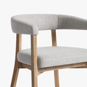 เก้าอี้รับประทานอาหารสไตล์โมเดิร์น ทำจากไม้สัก สำหรับตกแต่งบ้านและเฟอร์นิเจอร์ห้องรับประทานอาหาร - Product Image 5