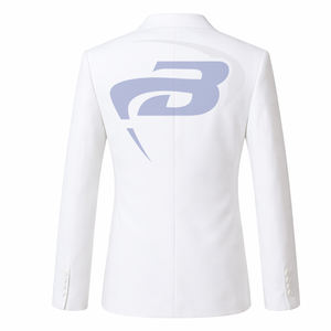 Blazer Blanco Formal Griego de la Hermandad Zeta Phi Beta, Chaqueta de Traje Elegante para Mujer, para Miembros de la Hermandad ZPB - Product Image 2