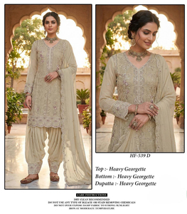 Latest Designer Suit Heavy Georgette Casual <b>Dresses</b> with Sequin Embroidery Work and Diamond Decoration - Product Image 6