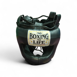 Ensemble personnalisable No Boxing No Life pour les arts martiaux et le fitness, comprenant des gants de boxe en cuir de haute qualité, un protège-tête et un protège-guêtres. - Product Image 4