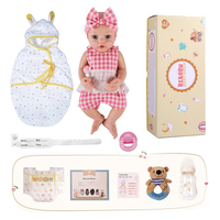 Poupée Reborn Bébé Fille en Silicone Corps Entier 16 Pouces Babeside, Poupée Nouveau-né Réaliste, Vente en Gros Usine OEM ODM