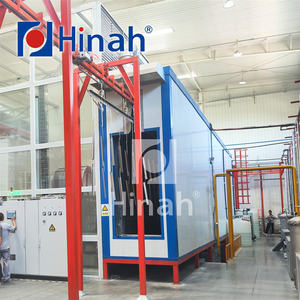 Промышленная линия порошковой окраски / Автоматическая камера для порошковой окраски с большой двухступенчатой системой циклонного пылеулавливания - Product Image 6