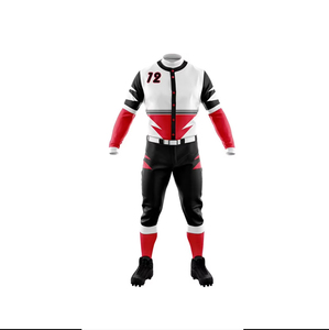Wholesale High Quality Customized Printed Baseball Training Uniform 100% Polyester Quick Dry Breathable New Design Set Style - Product Image 3