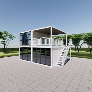 Unidad Modular Apilable para Apartamentos y Centros Comerciales, <span class=keywords><strong>Tienda</strong></span> Minorista Plegable, Ecológica e Impermeable para Calle Comercial - Product Image 5