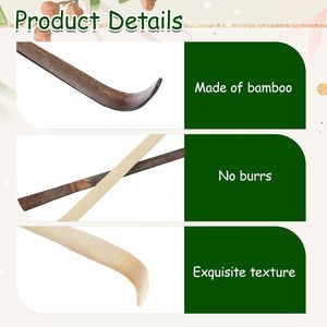 Juego de 3 Cucharas de Bambú para Matcha de 7.1 Pulgadas, Tradicionales para Ceremonias Japonesas del Té, Especias, Hojas de Té y Batidor para Café y Té - Product Image 3
