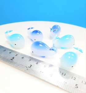 Nuevos Adornos de Animales Tallados a Mano, Estilo Folk, Pequeñas Figuras Creativas de Peces en Cristal, Decoración para el Hogar y Escritorio, Color Personalizable - Product Image 4