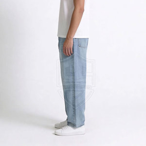 Pantalon en jean sur mesure pour homme, nouveau design, pantalon en jean en polyester pour homme - Product Image 4